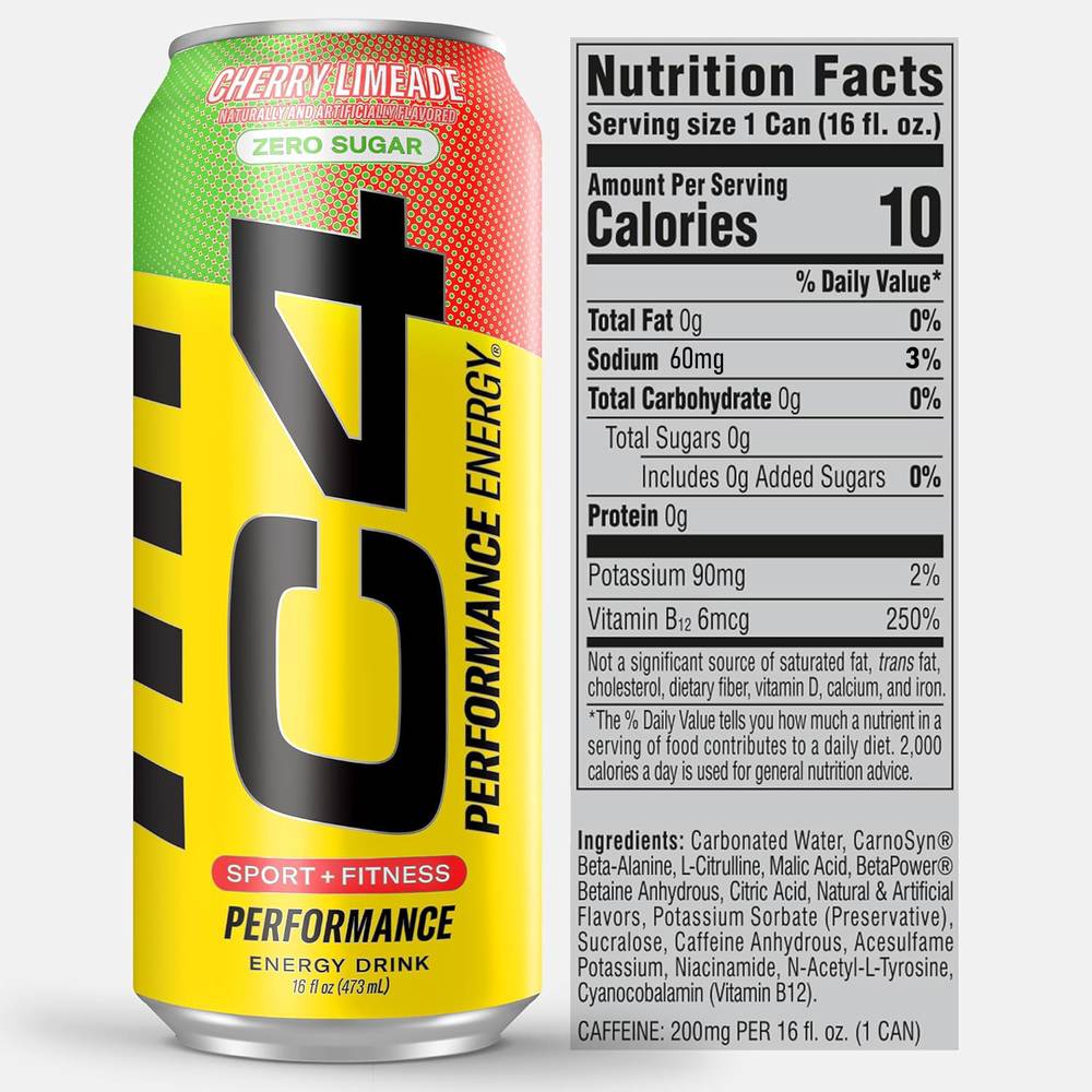  سيليكور - سي 4 مشروب طاقة  قبل التمرين  - Cellucor C4 Energy Drink Pre Workout  