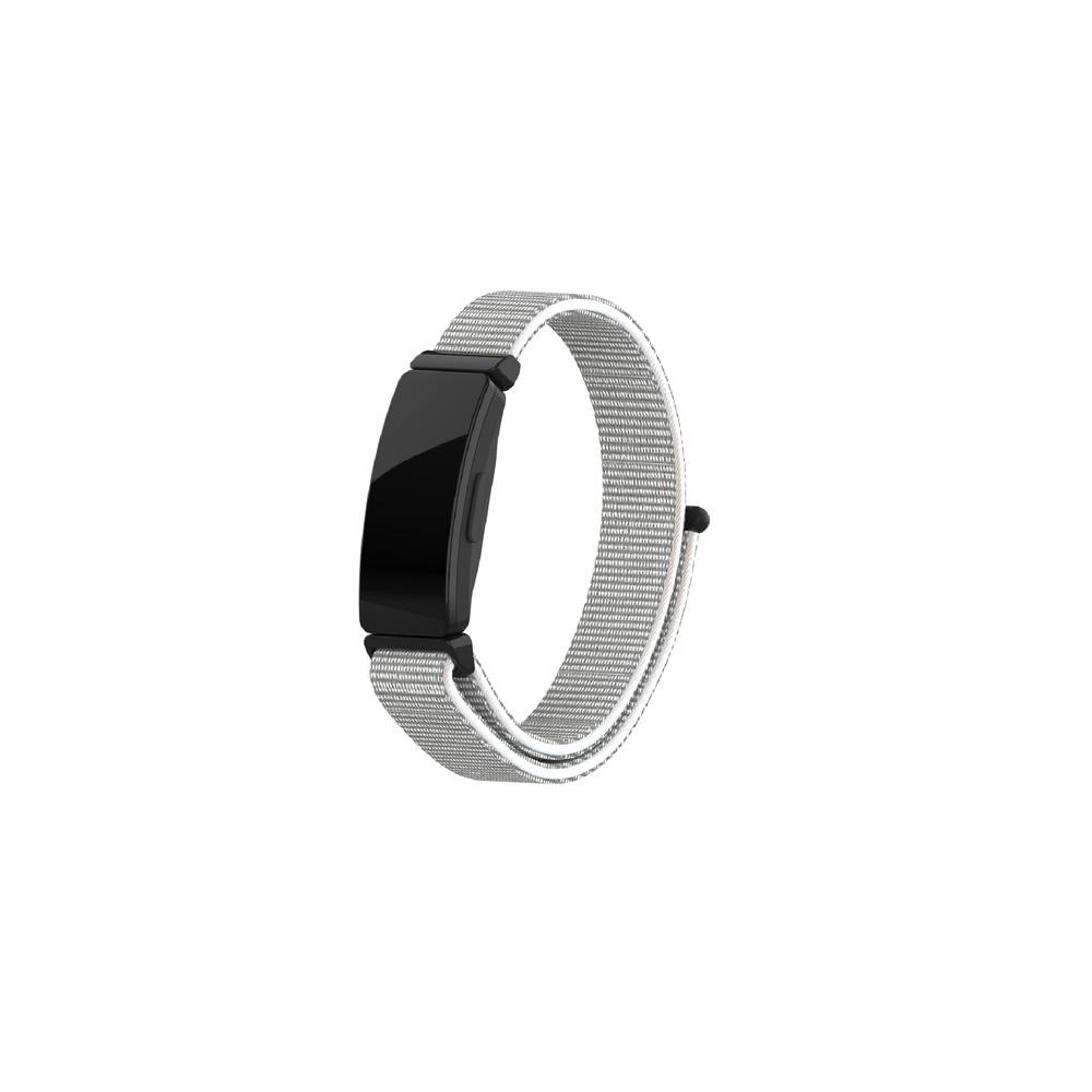 Nylon Fabric Replacement Bands for Fitbit Inspire / Inspire HR Watch  White