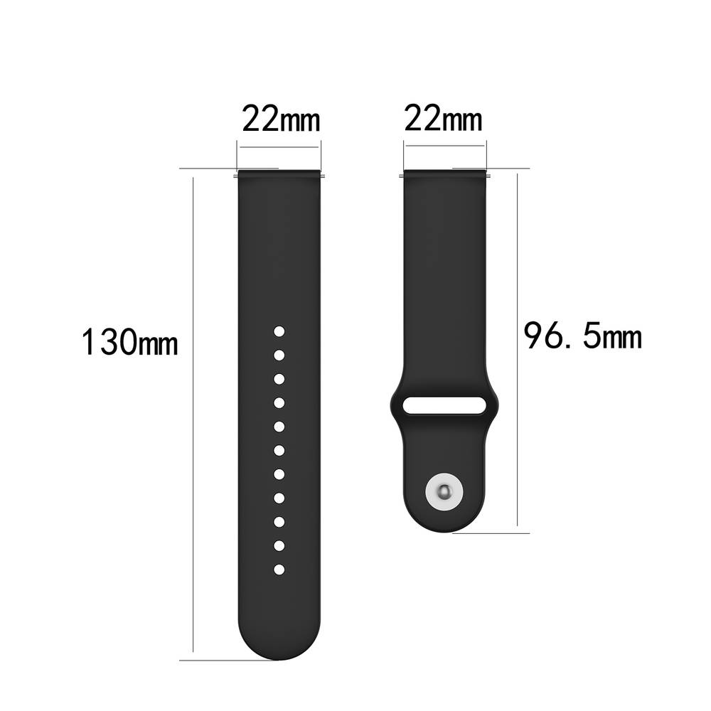 Silicon Clips Replacement Band for Kieslect Lady Lora Watch  Dark Blue