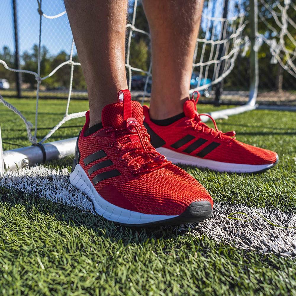 Lock Laces Elastic No Tie Shoelaces  Red