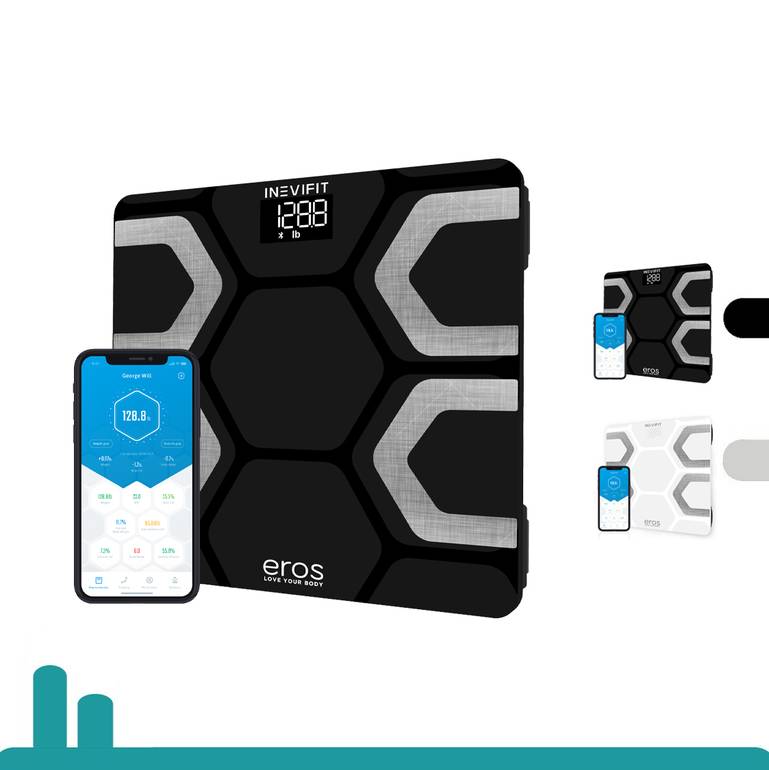 ميزان انفيفيت ايروس الذكي/بلوتوث (INEVIFIT Eros) لتحليل الجسم وقياس الدهون