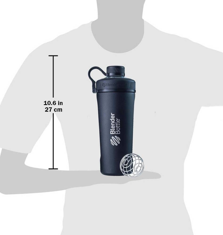 Blender Bottle Radian Insulated Stainless Steel (750 ml)  Black