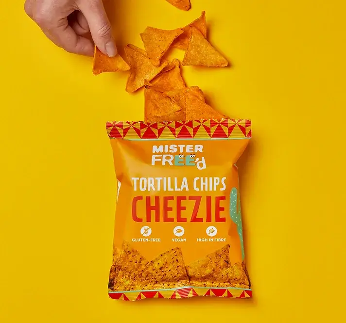Mister Freed - Tortilla Chips (4pcs)  Cheese
