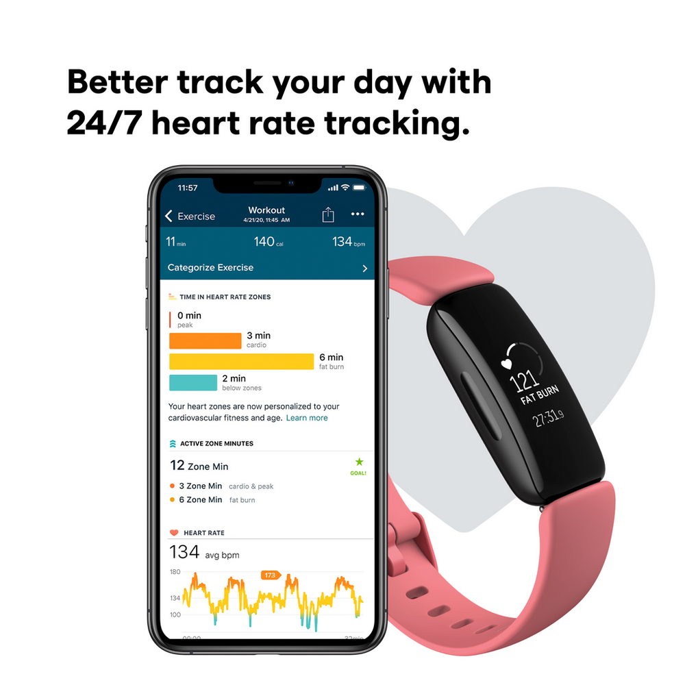 Fitbit Watch Inspire 2   Black