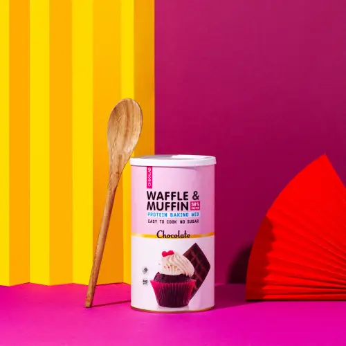 Chikalab - Waffle & Muffin Protein Baking Mix (480 g)  Vanilla