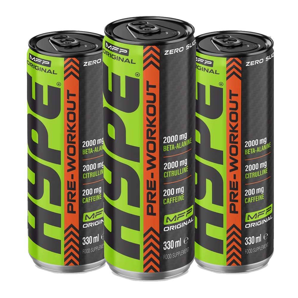  هايب - مشروب طاقة لما قبل التمرين (3 عبوات)  - Hype Pre Workout Performace Xtreme Drink 