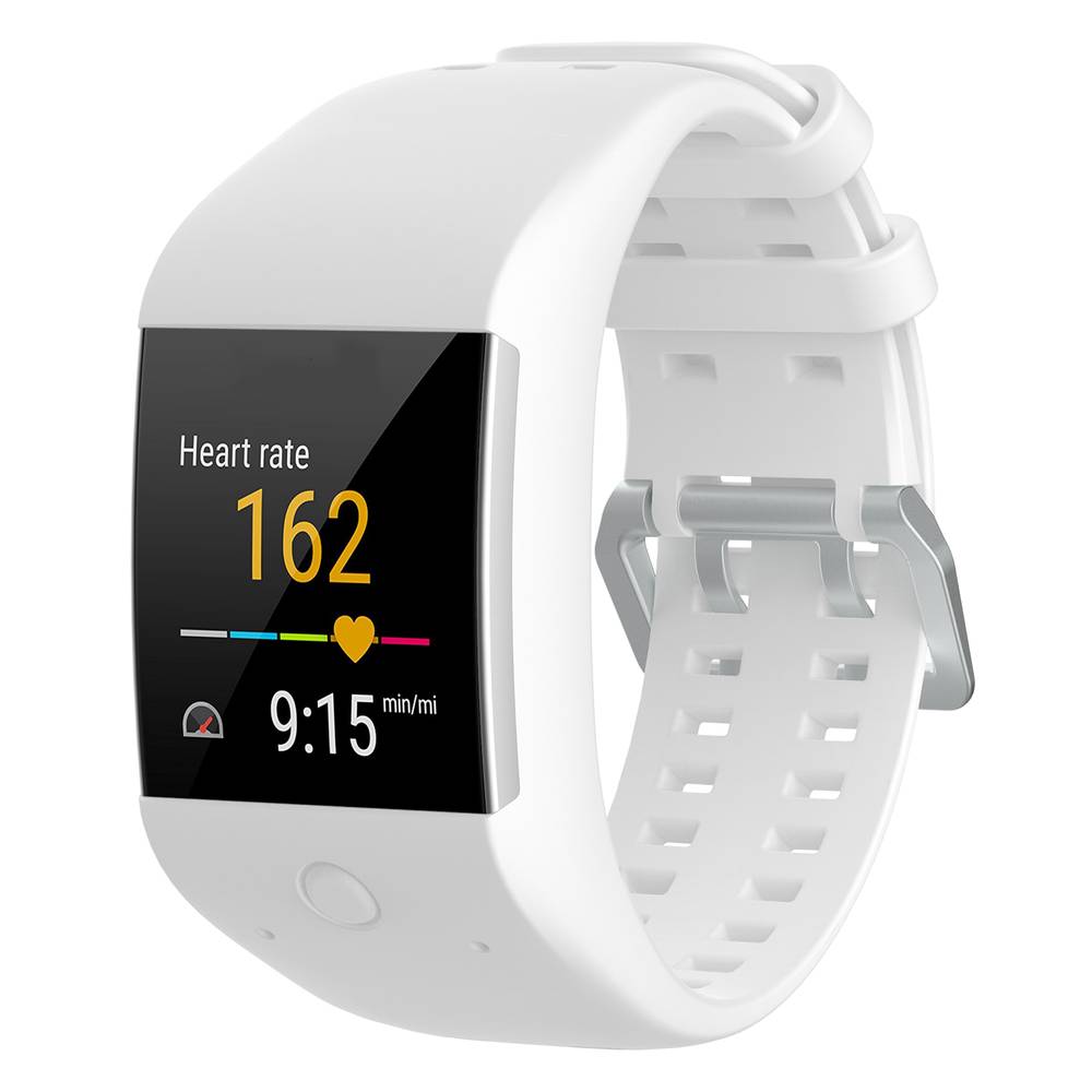 Replacement Band for Polar M600 , Silicon Type  Black