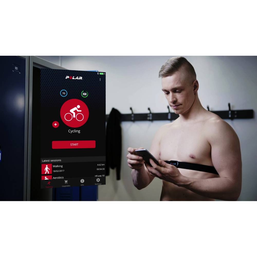 Polar H10 Heart Rate Monitor, Bluetooth HRM Chest Strap
