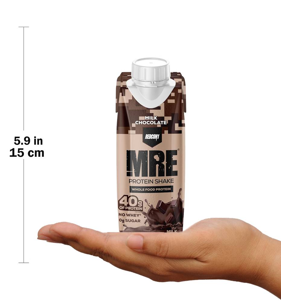 REDCON1 - MRE Ready to Drink Protein Shakes (12 Pack)