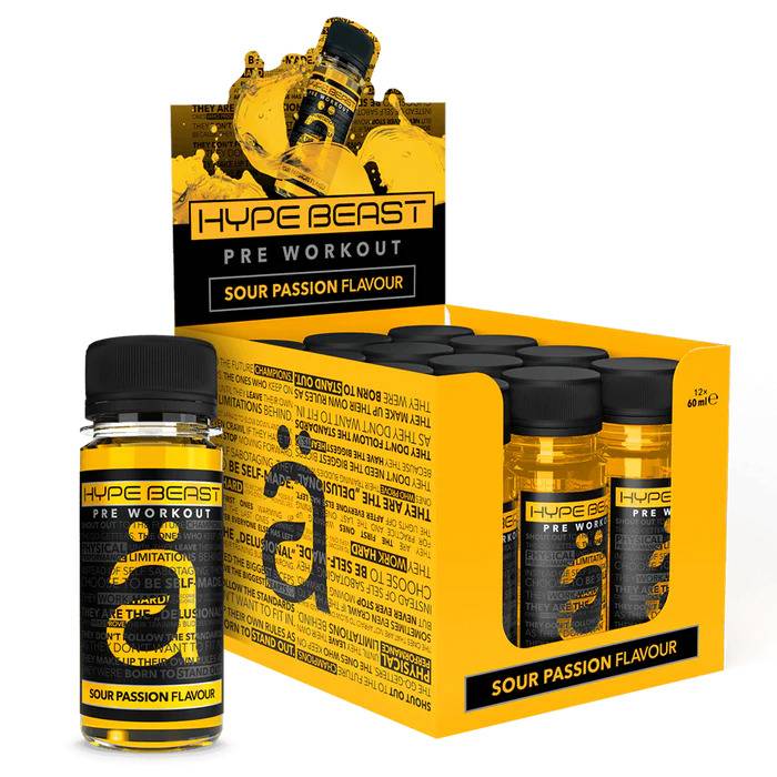  نانو سبس -  هايب بيست شوت ما قبل التمرين (12 حبة) - Nano Supps Hype Beast Pre workout Shot 