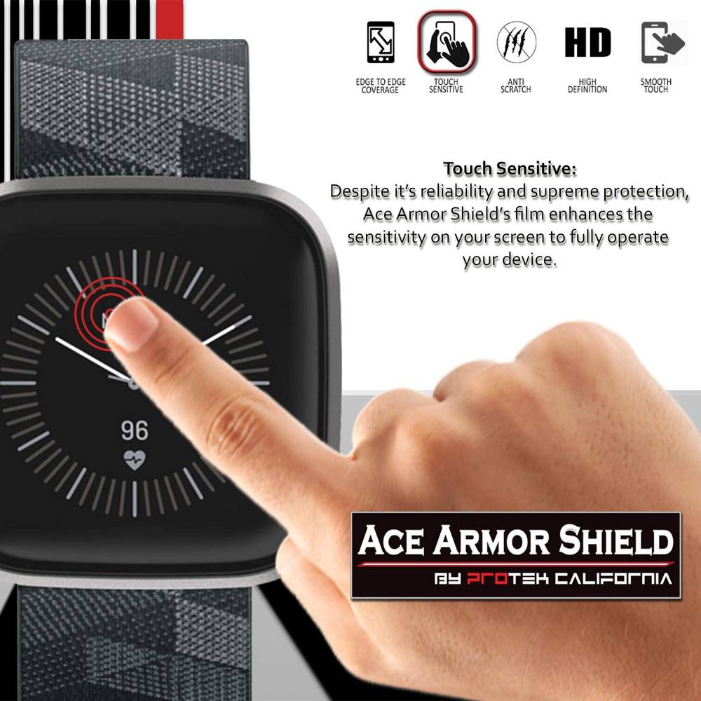 6 Pieces - Screen Protector for Fitbit Watch  ألتا -- Fitbit Alta