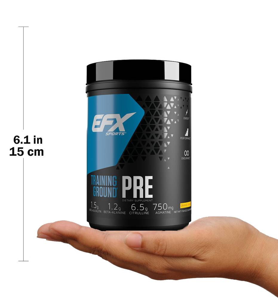 EFX Sports - Training Ground Pre Workout (20 Servings)