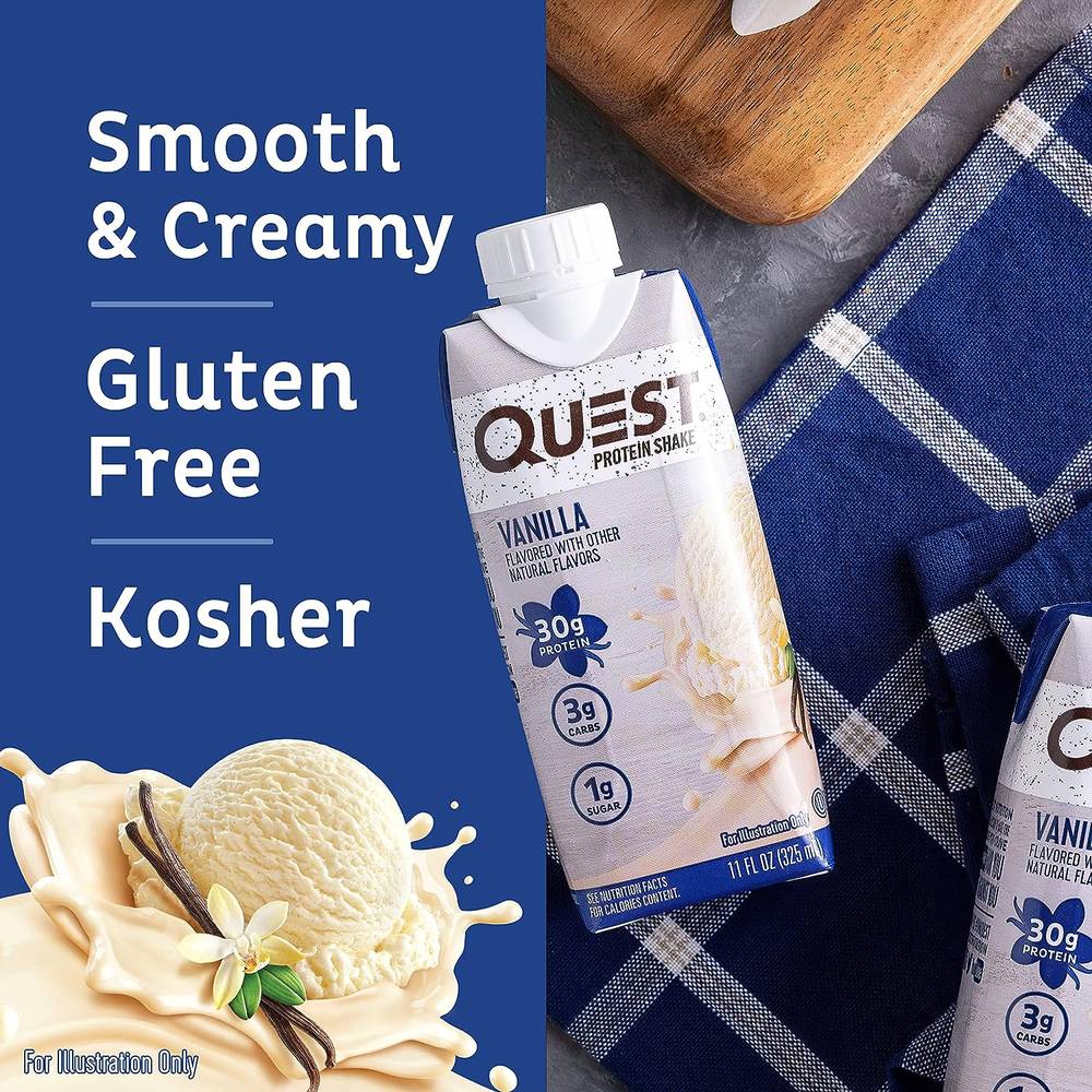 Quest Nutrition - Protein Shake (Box of 4)  Chocolate