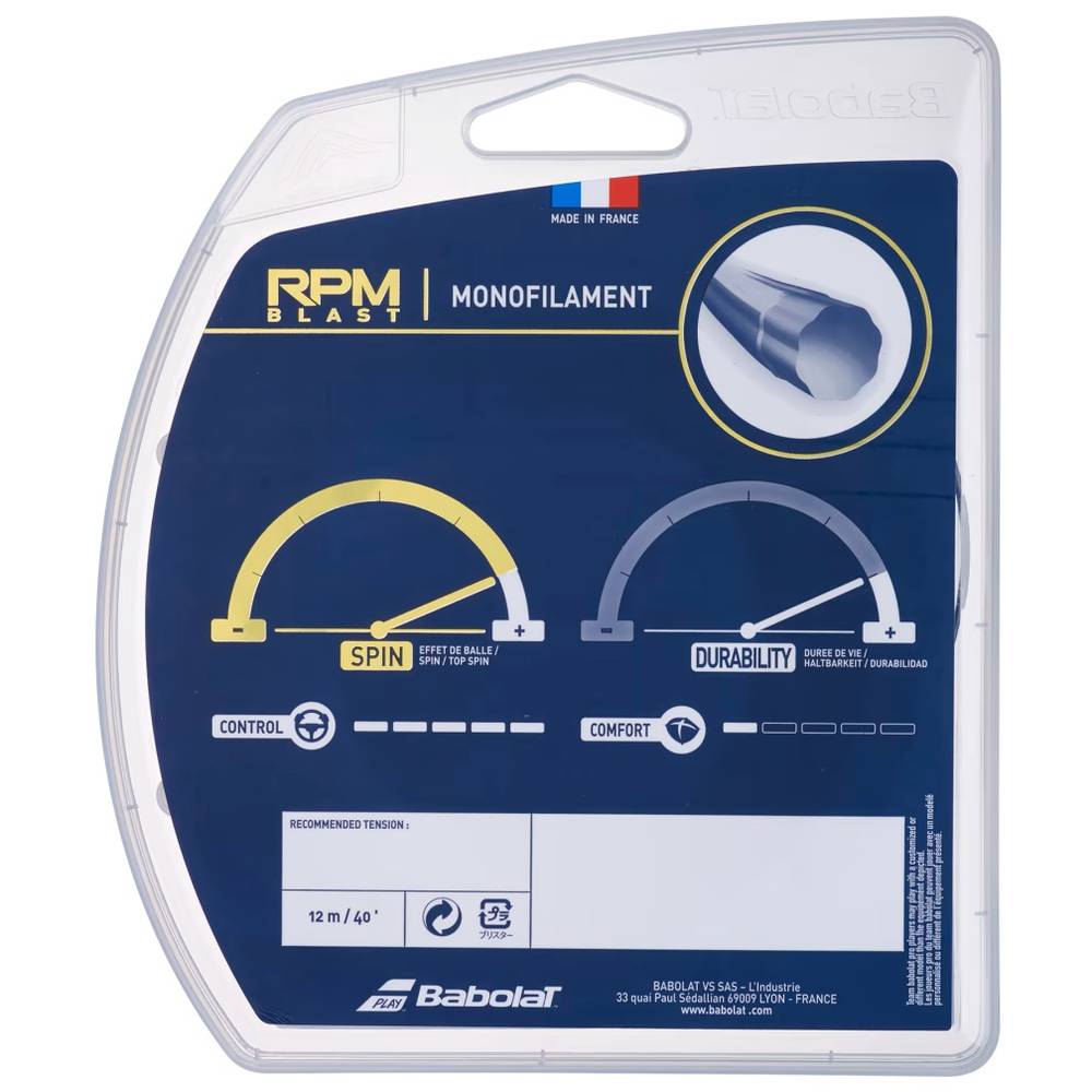 Babolat Tennis Strings RPM Blast (12M)  130mm