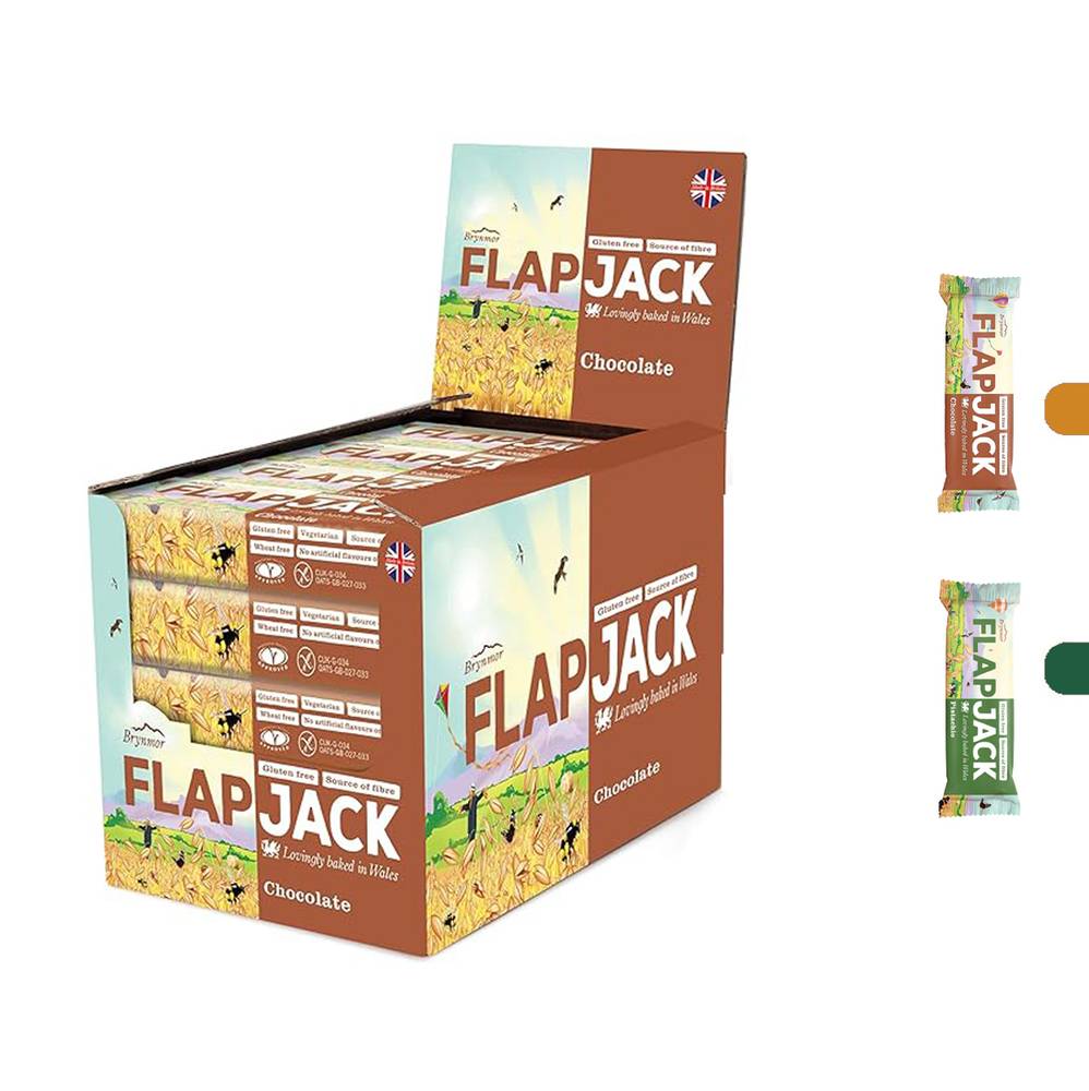Brynmor - Flapjack Oats Bar (20 pack)  Pistacho