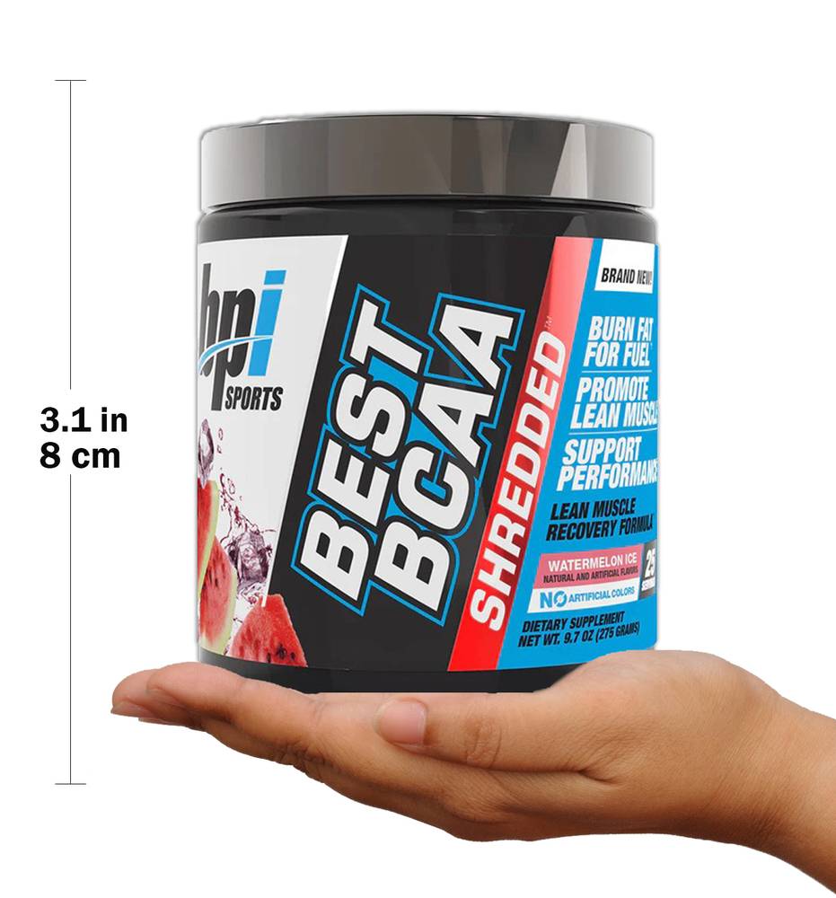 BPI Sports, Best BCAA Shredded, Recovery And Weight Loss (25 Servings)  Watermelon Ice