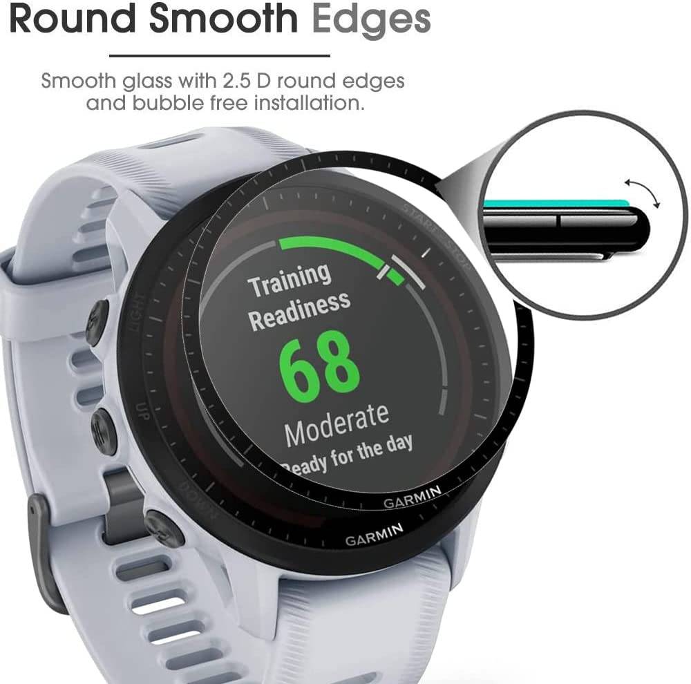 4 Pieces - 3D Screen Protector For Garmin Forerunner 955 / Forerunner 965