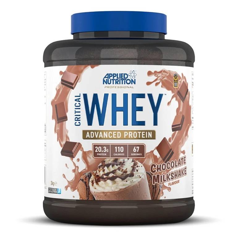 أبلايد نيوتريشن كريتيكال واي بروتين - Applied Nutrition Critical Whey Protein - ميلك شيك الشوكولاته
