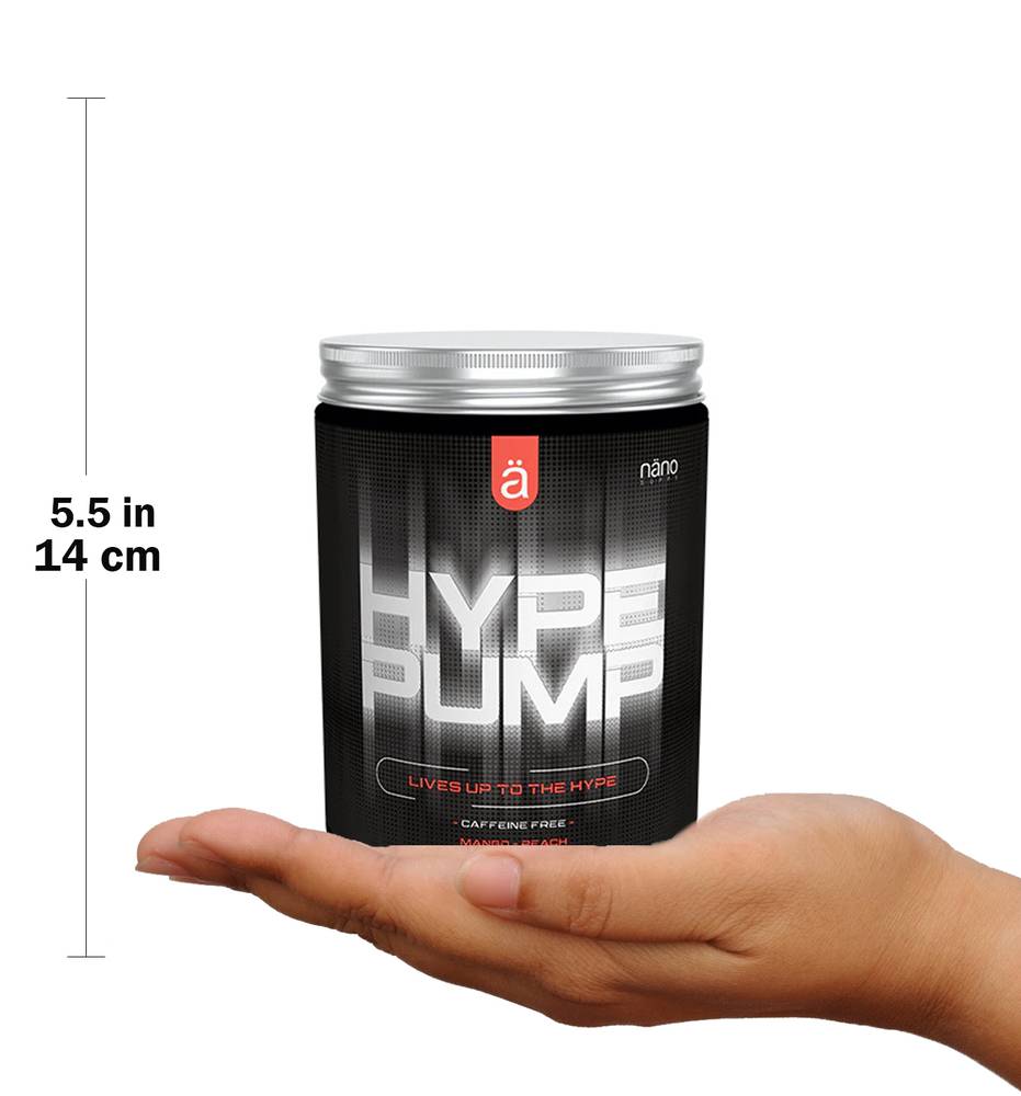 Nano Supps - Hyper Pump pre-workout (420 g)  Mango Peach