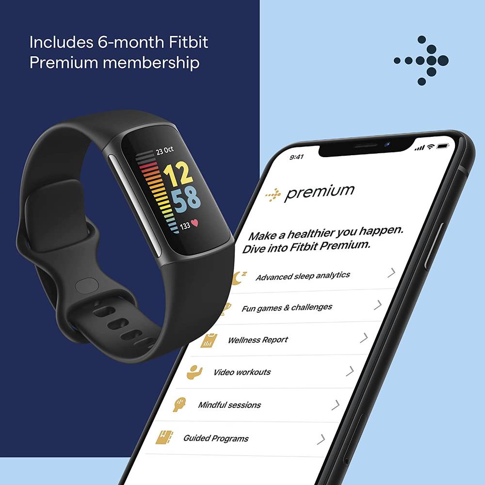Fitbit Watch Charge 5  blue