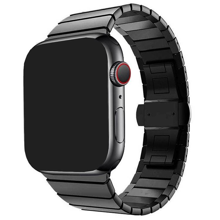 Metal Replacement Band for Apple Watches  Rose Gold  42mm-44mm-45mm-46mm-49mm