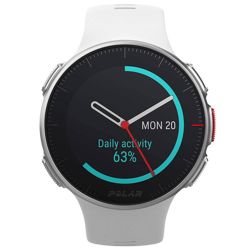 Polar Vantage V Advance Sport Watch  With HRM chest strap, Polar H10  White