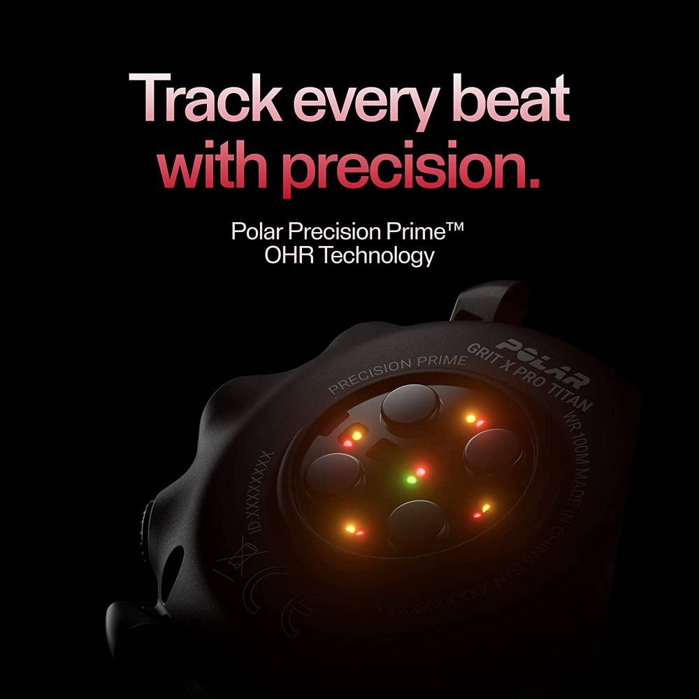 Polar Grit X Pro Sport Watch  Titan Edition