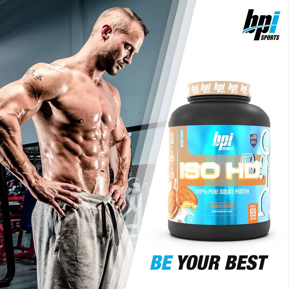 BPI Sports - ISO HD Pure Isolate Protein (69 Servings)  Cookies and Cream