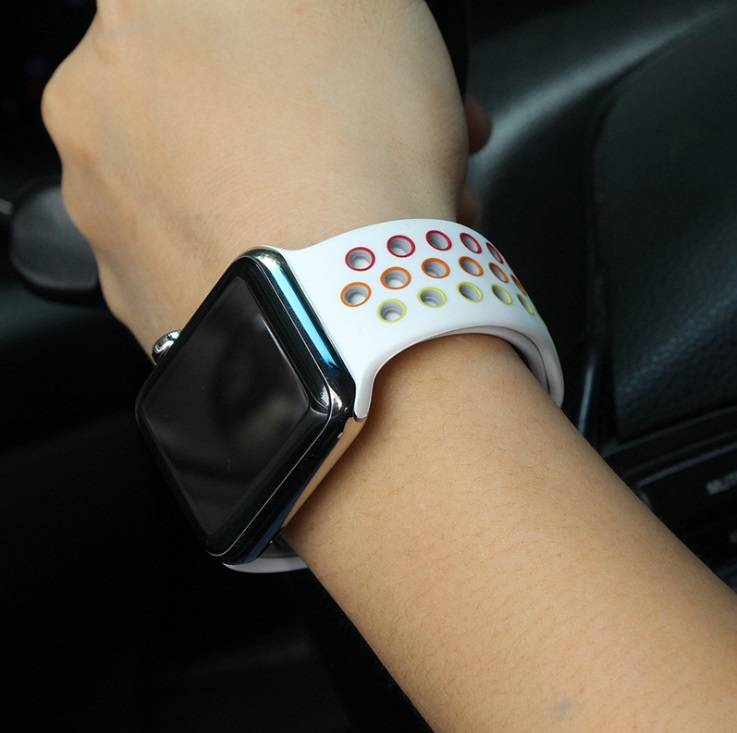 Sport Silicone Replacement Band for Apple Watches  42mm-44mm-45mm