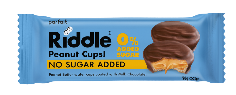  ريدل -  بار ويفر بروتين بزبدة الفول السوداني (15 حبة) - Riddle Peanut Butter Protein Bar Wafer 