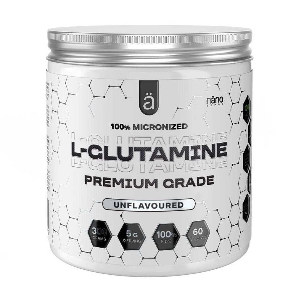 Nano Supps - L-Glutamine Premium Grade (300 g)