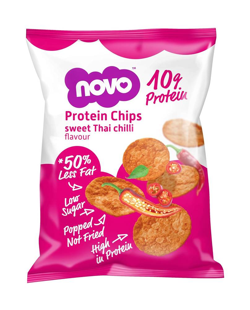  نوفو بروتين شيبس (6 قطع) - NOVO Protein Chips 