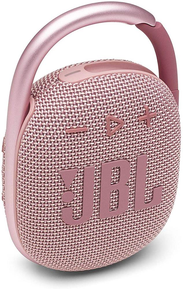 JBL Clip 4 Portable Speaker with Bluetooth  Pink
