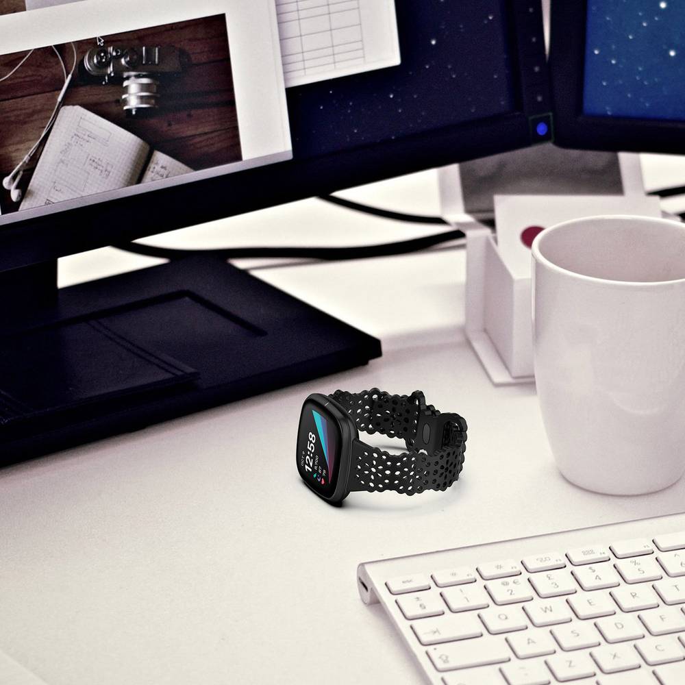 Sport Band For Fitbit Versa 4 / Fitbit Sense 2   White