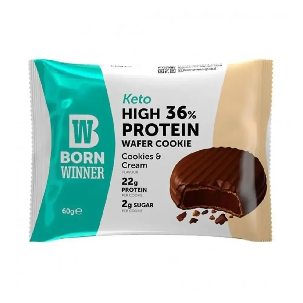 Born Winner - KETO Protein Cookie Wafer (12 pack)