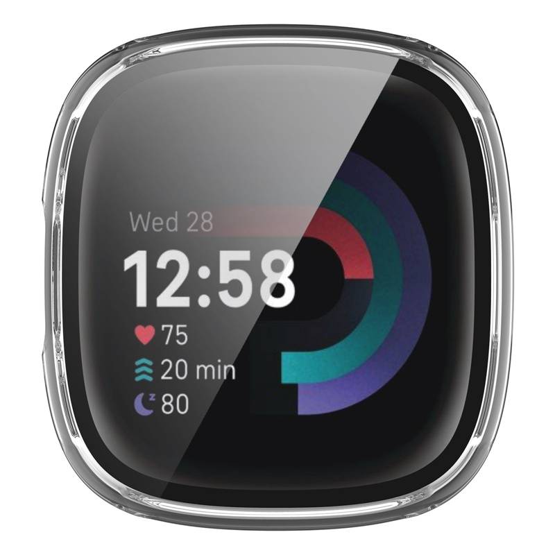 3 pcs Full Cover Case For Fitbit Versa 4/ Fitbit Sense 2
