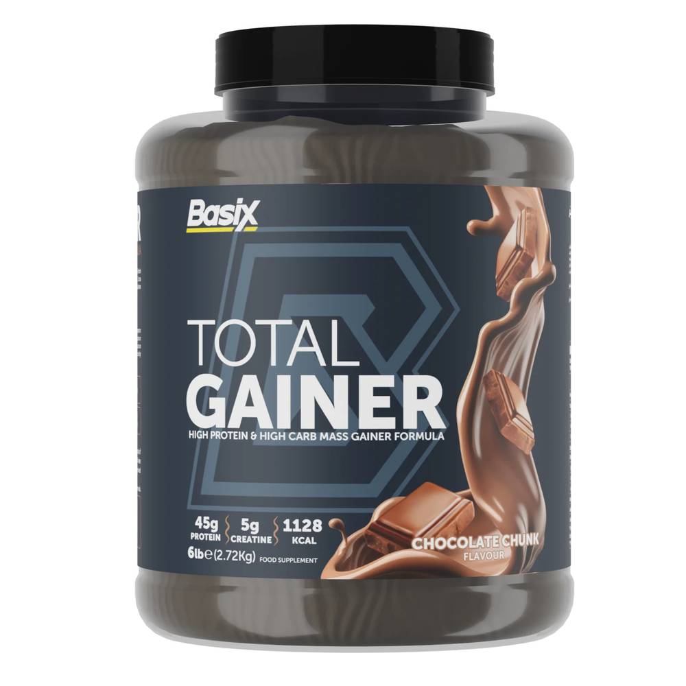  بيسيكس - توتال جينر عالي البروتين والكارب - Basix Muscle Whey Protein 