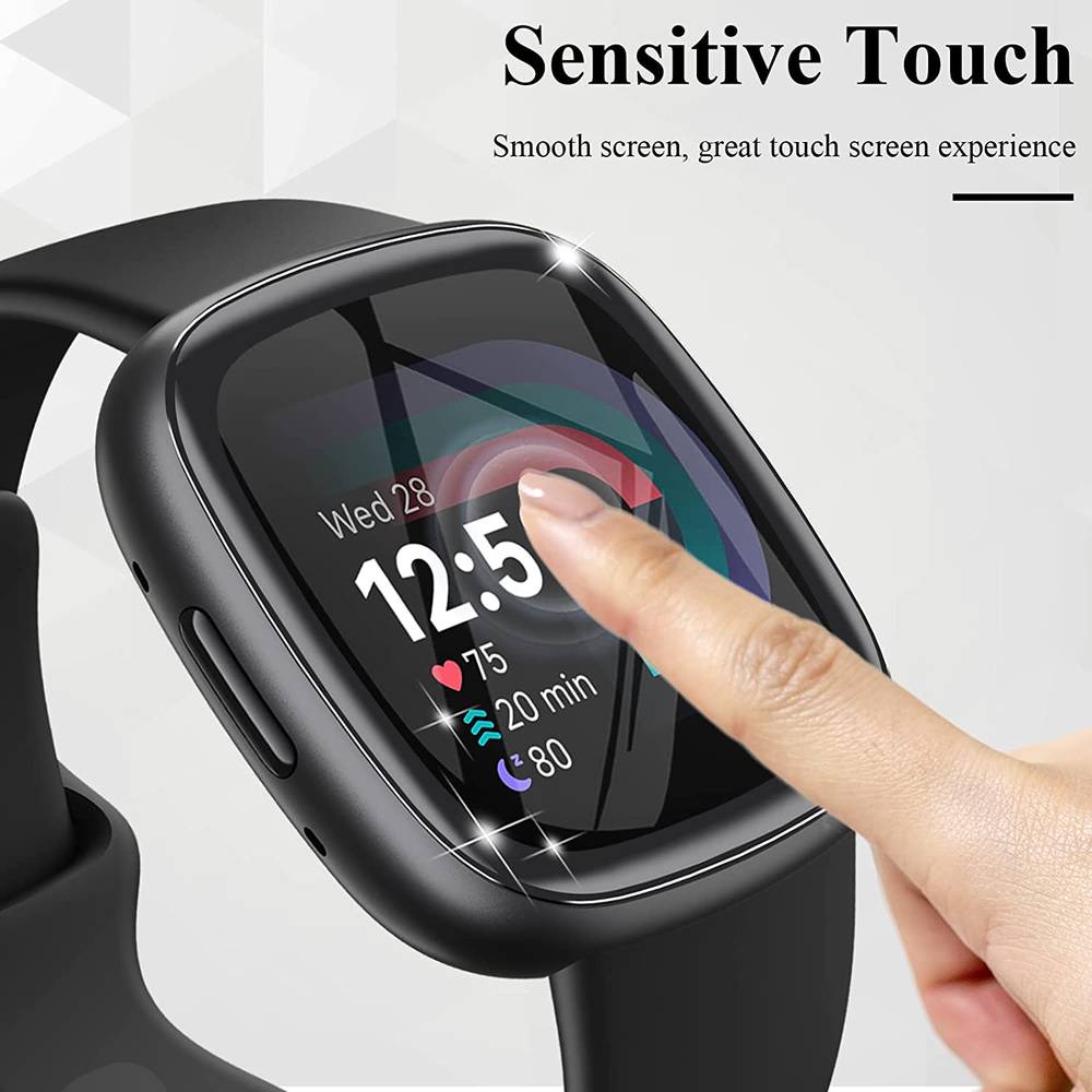 4 pcs 3D Screen protector For Fitbit Versa 4/Fitbit Sense 2
