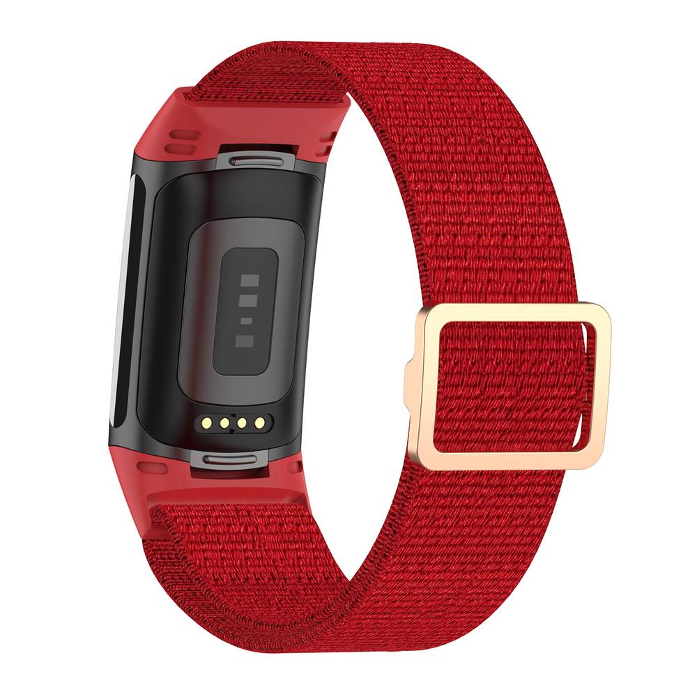Nylon Replacement Band For Fitbit Charge 5 / Charge 6 Watch  Grey