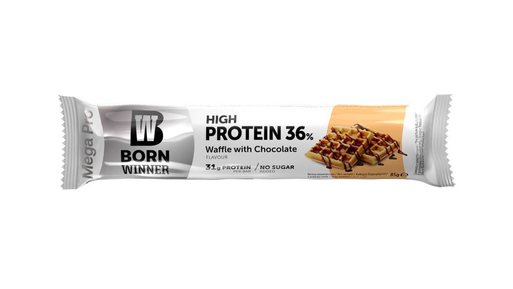  بورن وينر -  ميجا برو بروتين بار - Born Winner - Mega Pro Protein Bar 