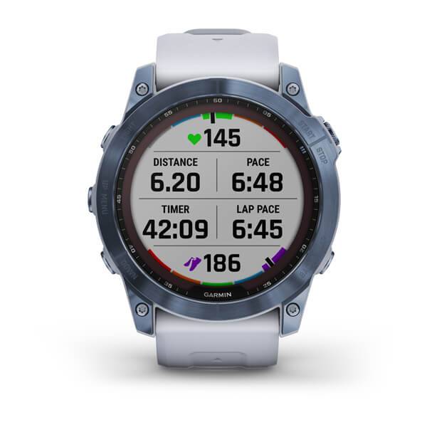 Garmin Sport Watch, Model fenix 7 Solar Sappher Edition For hiking  brown/copper (42mm)