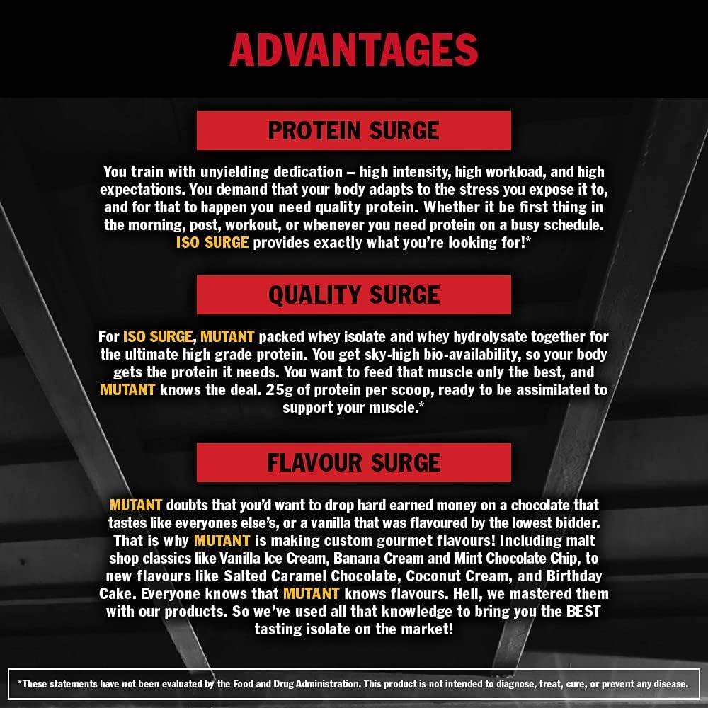 Mutant - Whey Iso Surge Protein (727g)