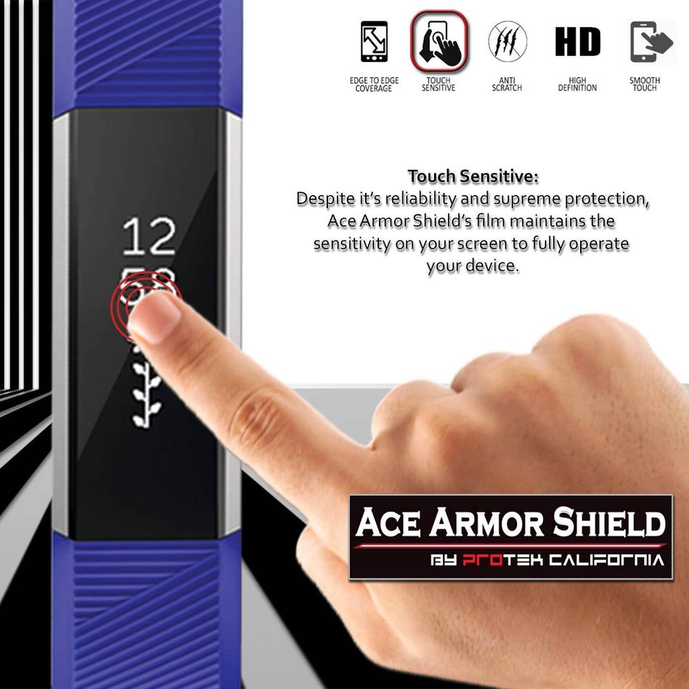 6 Pieces - Screen Protector for Fitbit Watch  ألتا -- Fitbit Alta