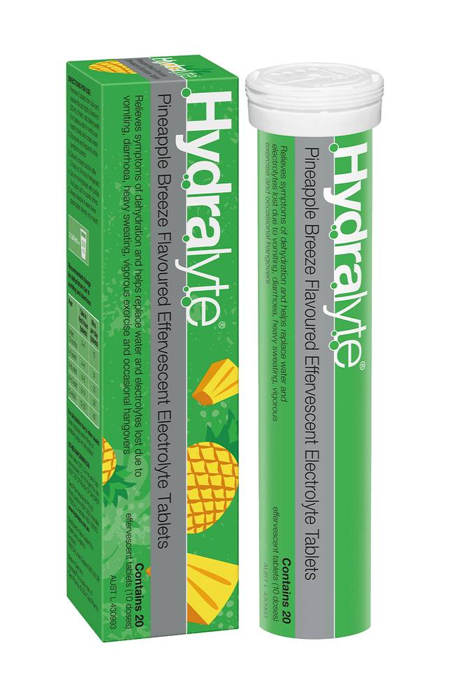  (Hydralyte - Effervescent Electrolyte Tablet (20Tablet 