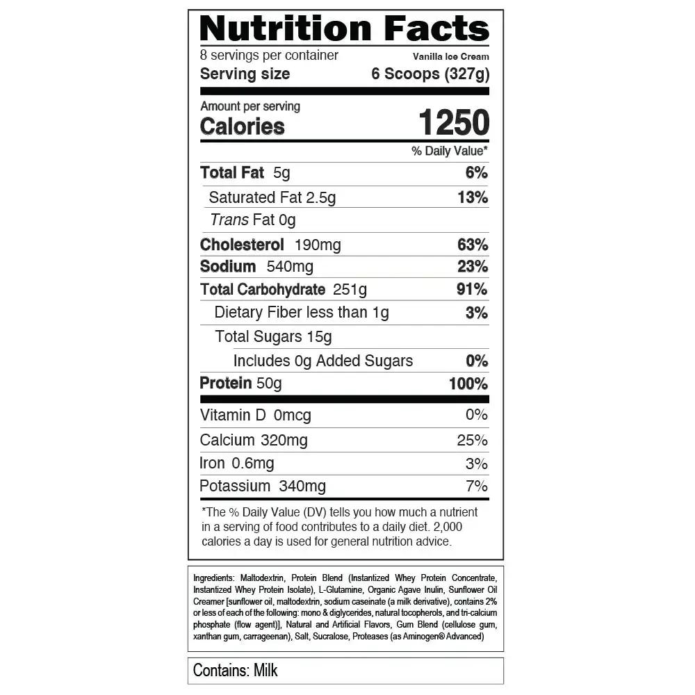 EVLution Nutrition - Stacked Protein Gainer (5.44 kg)