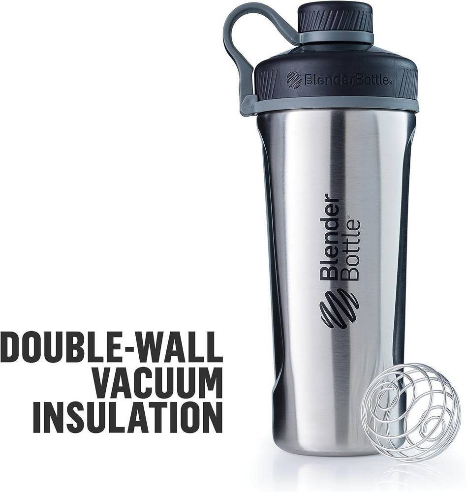 Blender Bottle Radian Insulated Stainless Steel (750 ml)  Black