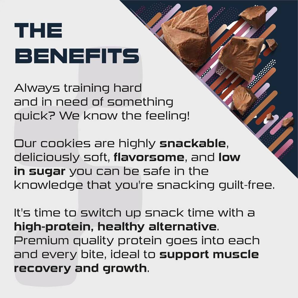 SCI-MX - High Protein Cookie (Box Of 12)  Chocolate Brownie