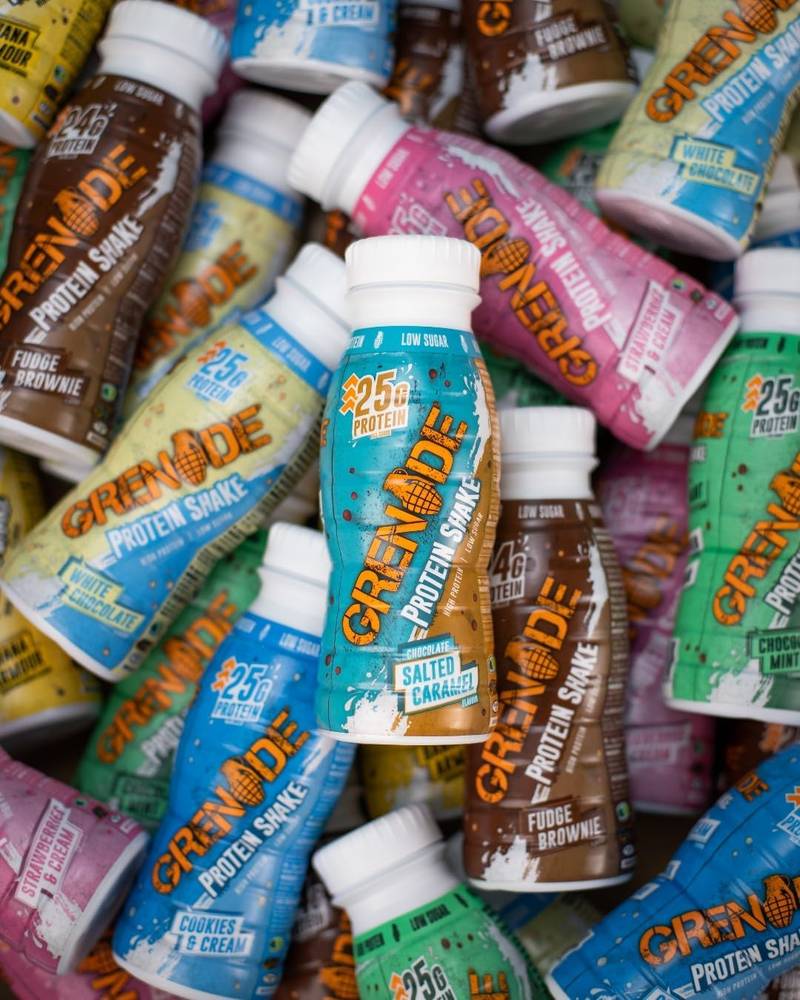 Grenade Carb-Killa - High Protein Shake (Pack of 8)  Chocolate Salted Caramel
