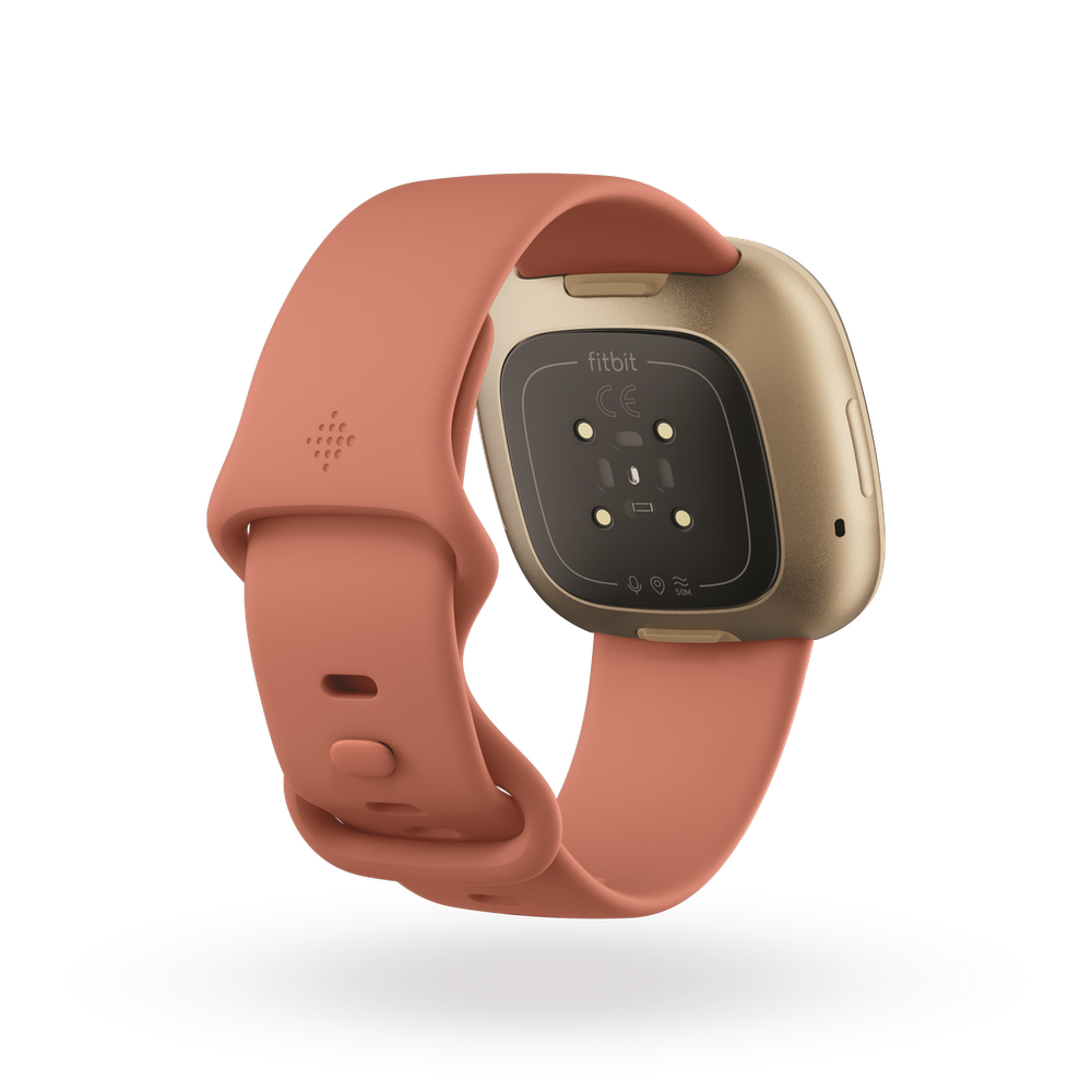 Fitbit Versa 3 Smart Watch  Pink Clay