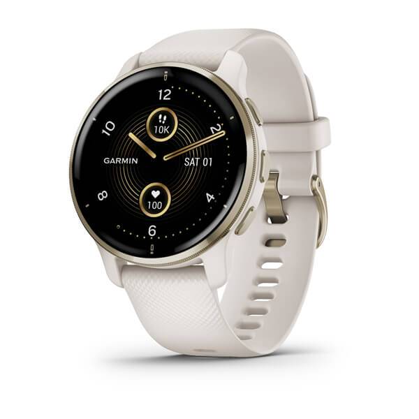 Garmin Smart Watch, Model Venu 2 Plus  Champagne / Gold